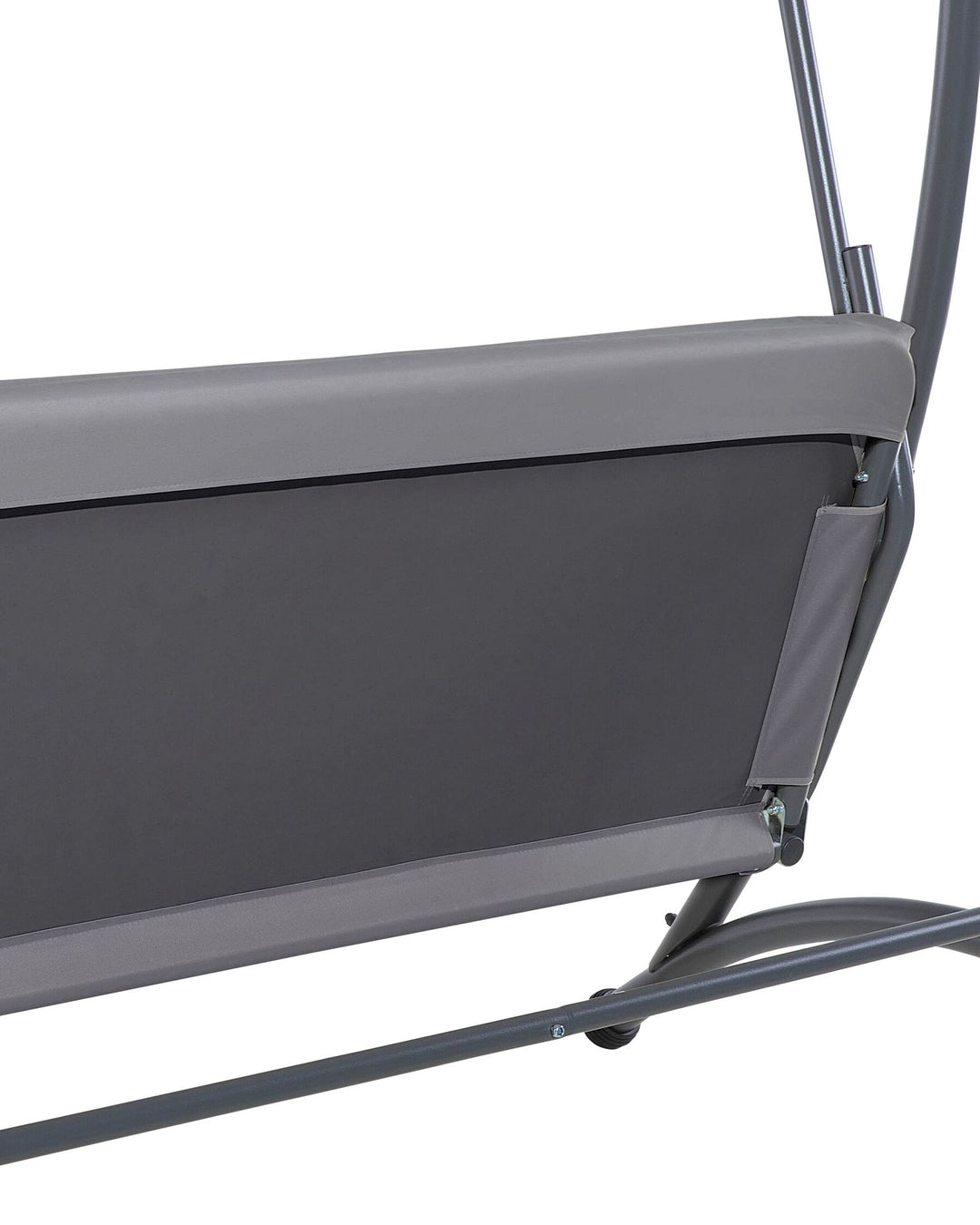 Temple Patio Swing Metal Dark Grey