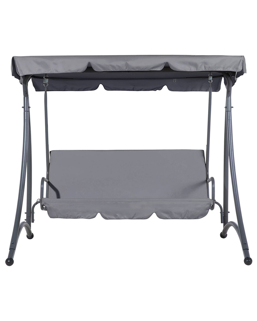 Temple Patio Swing Metal Dark Grey