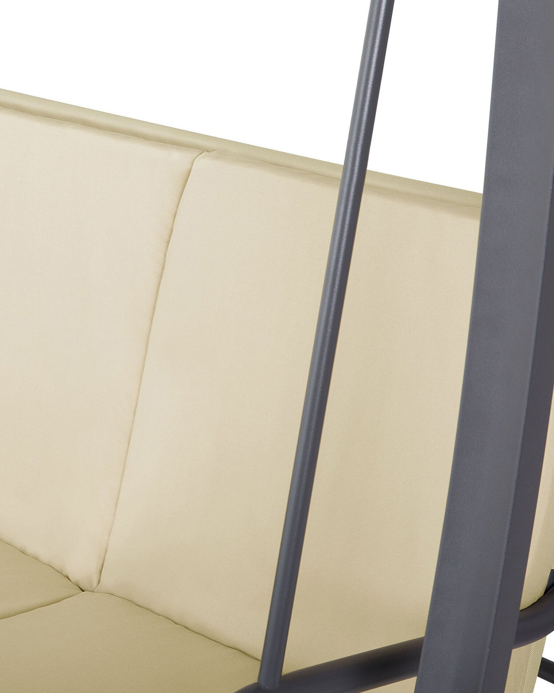 Gabro Patio Swing Metal Beige