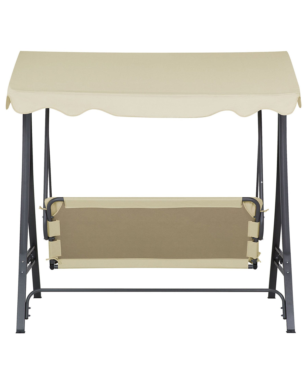 Gabro Patio Swing Metal Beige