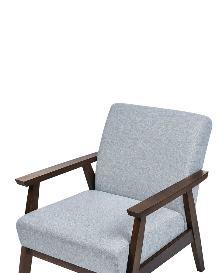 Armchair Fabric Grey Marcantonio