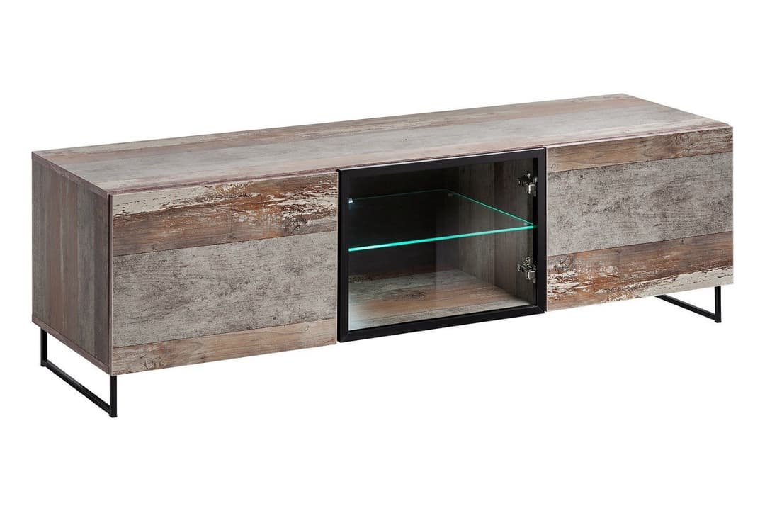 Plank TV Cabinet 150cm Canyon Manor Wood