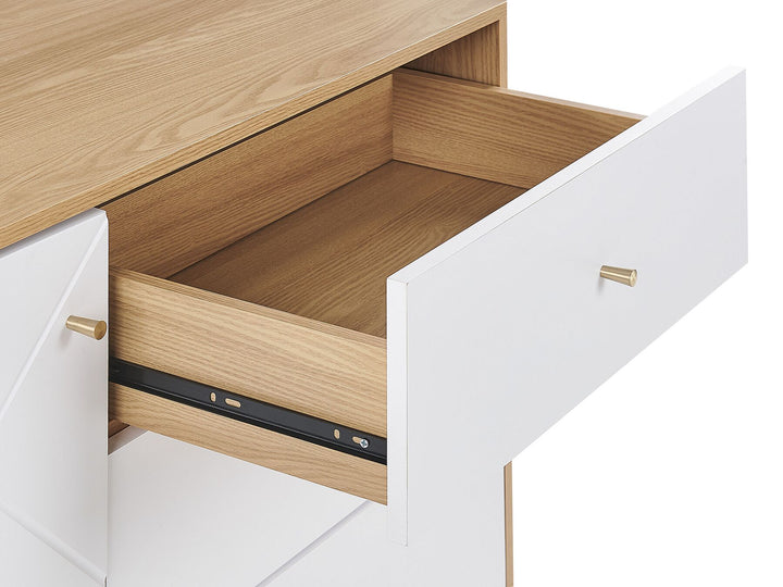 Sideboard Brown/ White Bankston
