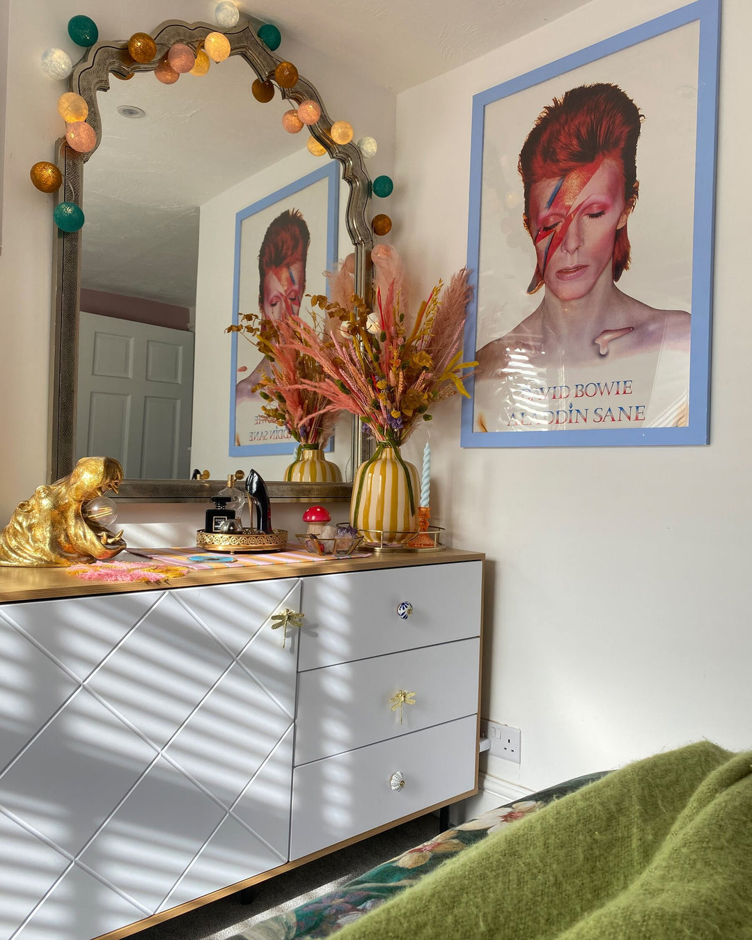 Sideboard Brown/ White Bankston