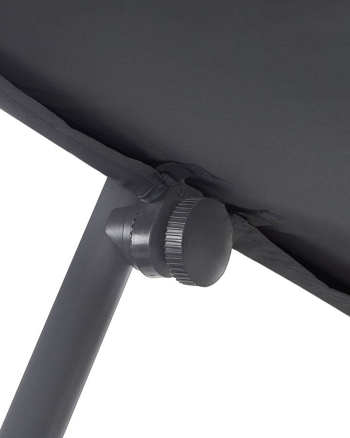 Fiastra Patio Swing Metal Dark Grey