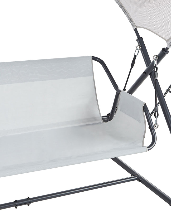 Solagna Patio Swing Metal Light Grey