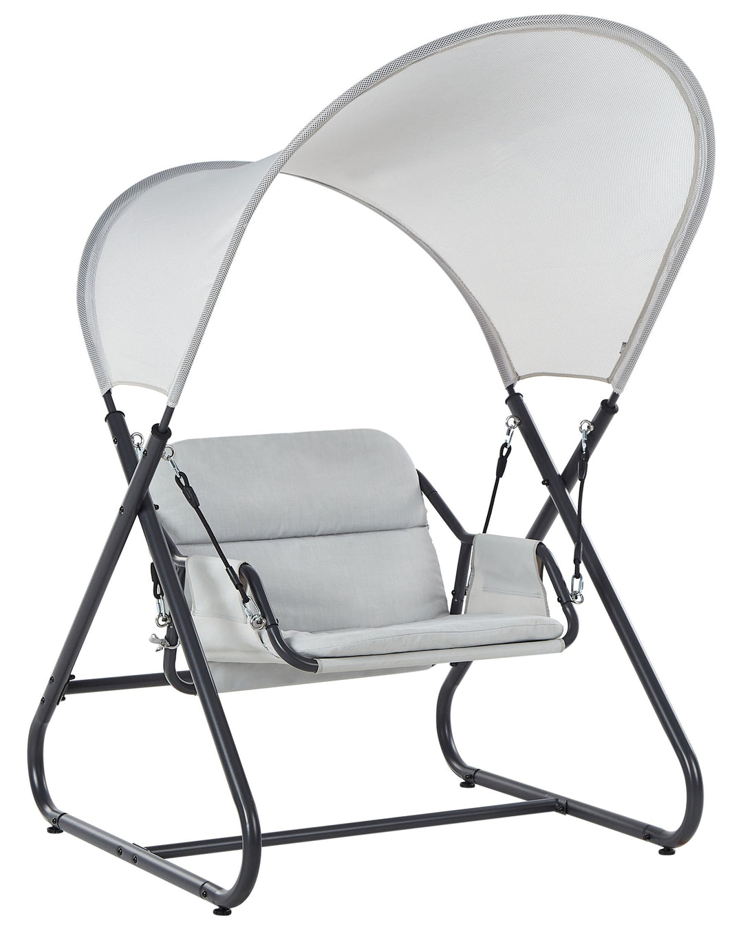 Solagna Patio Swing Metal Light Grey