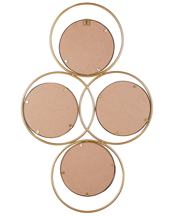 Lescar Wall Mirror Metal Gold