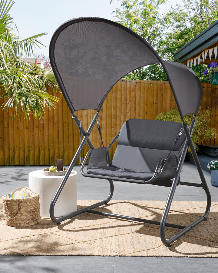 Solagna Patio Swing Metal Dark Grey