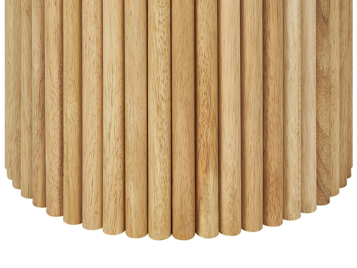 Dining Table Natural Ash Wood 180 cm 100 cm Vannie