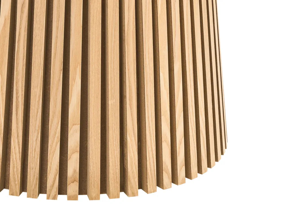 Extending Dining Table Light Ash Wood 120/160 cm 120 cm Alesana
