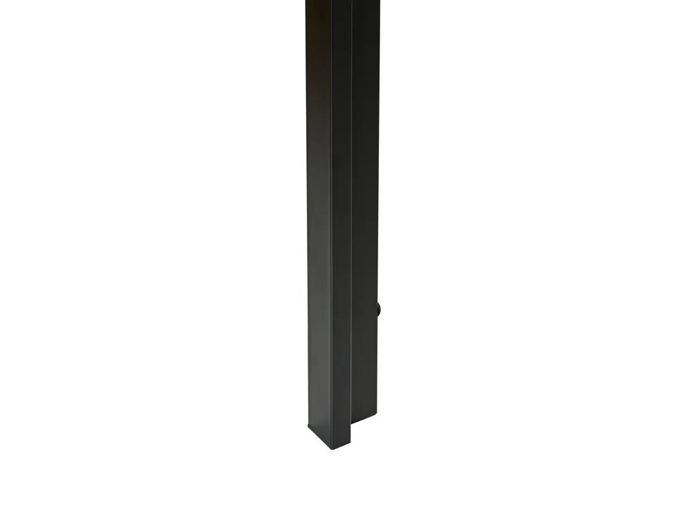 Dining Table Brown/ Black 120 cm 80 cm Tanvier