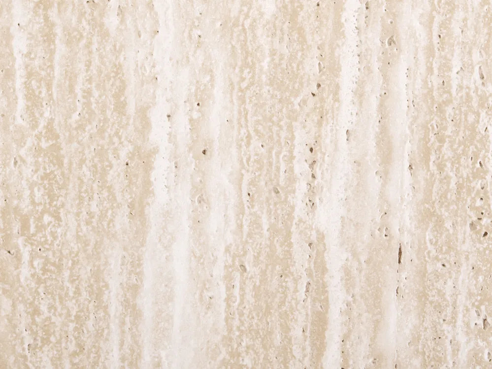 Side Table Travertine Effect Kamile