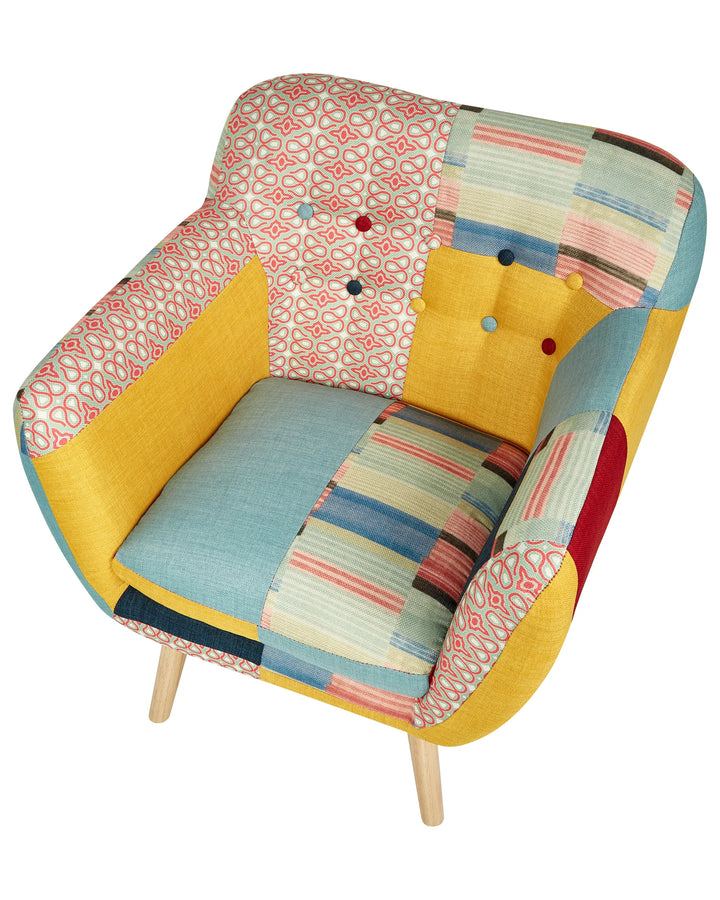 Armchair Fabric Multicolour Murrysville