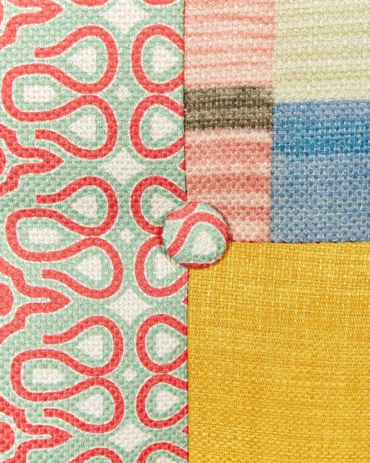 Armchair Fabric Multicolour Murrysville
