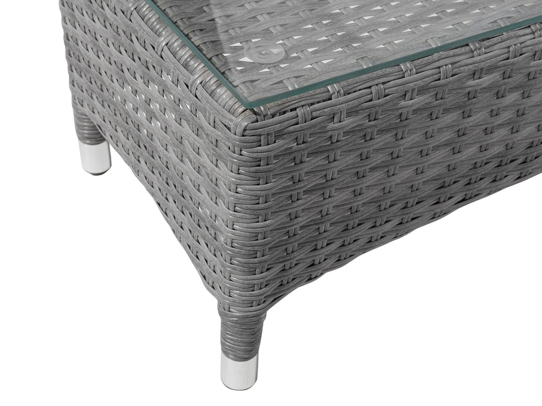 Sylt Lux Pe Garden Daybed Rattan Grey
