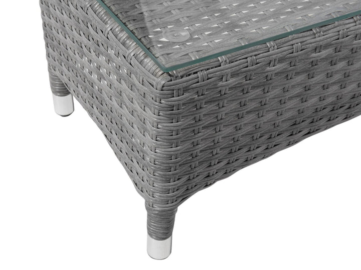 Sylt Lux Pe Garden Daybed Rattan Grey
