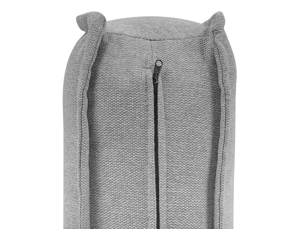 Modular Corner Sofa 4 Seater Fabric Grey Right Hand Oxford