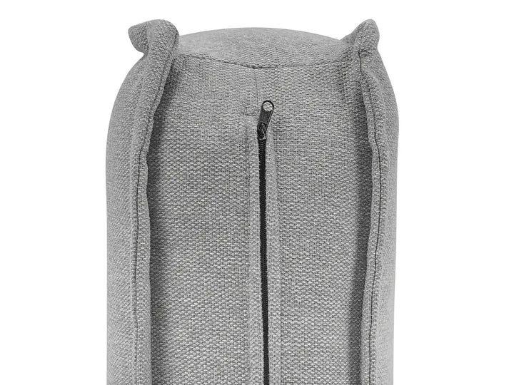 Modular Corner Sofa 4 Seater Fabric Grey Right Hand Oxford