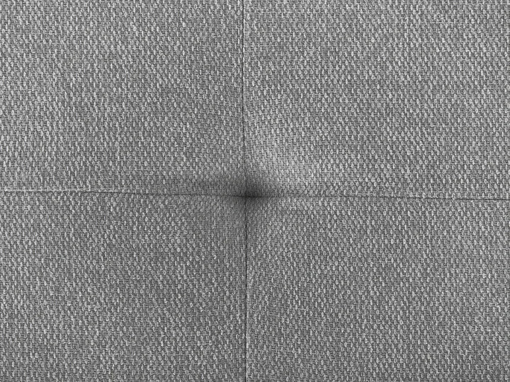 Modular Corner Sofa 4 Seater Fabric Grey Right Hand Oxford