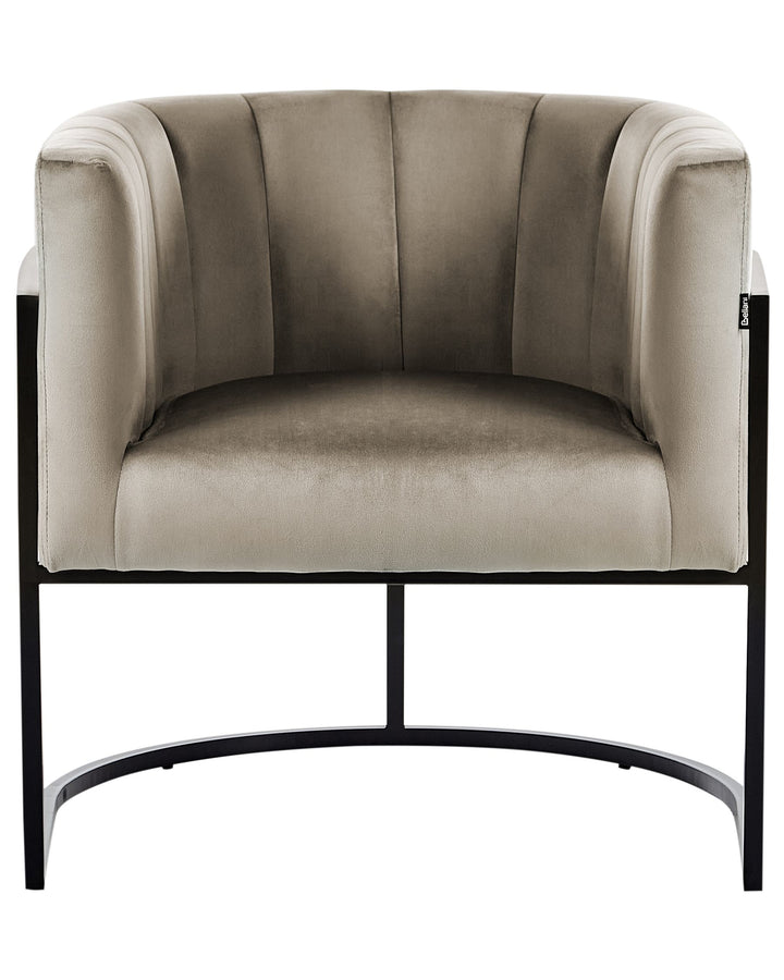 Larvik II Armchair Velvet Taupe