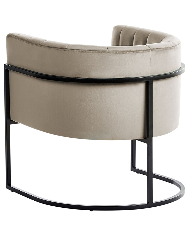 Larvik II Armchair Velvet Taupe