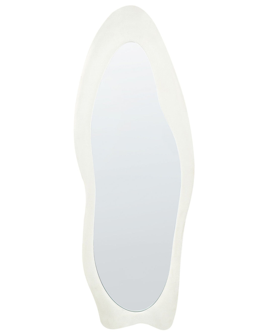 Reigny Wall Mirror Velvet White