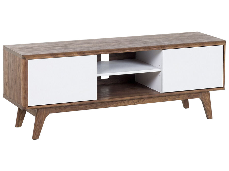 TV Stand Brown/ White ROCHESTER