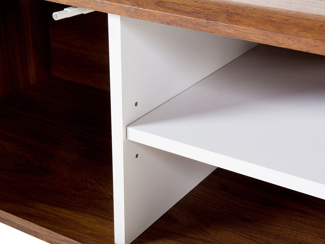 TV Stand Brown/ White Vilnius