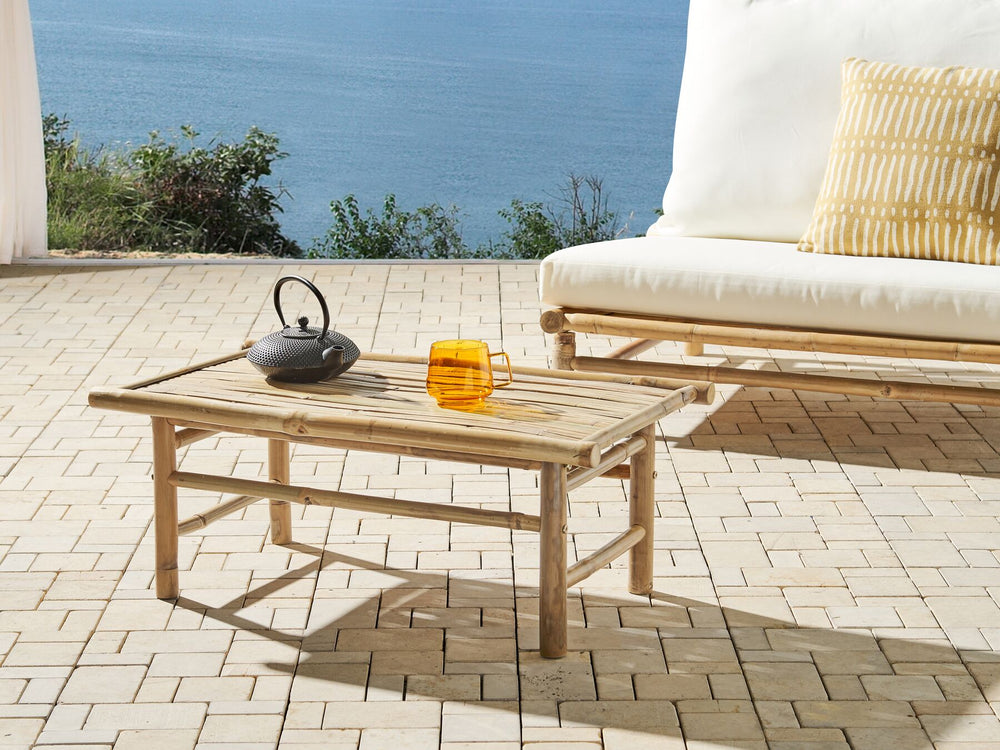 Todi Garden Coffee Table Bamboo Wood Brown