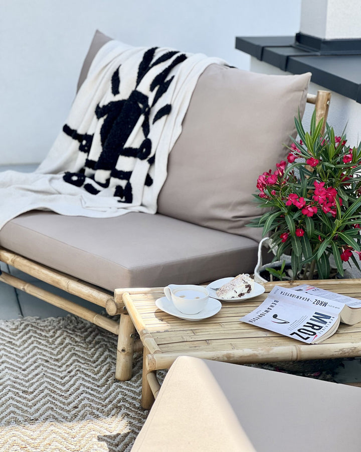 Todi Garden Coffee Table Bamboo Wood Brown