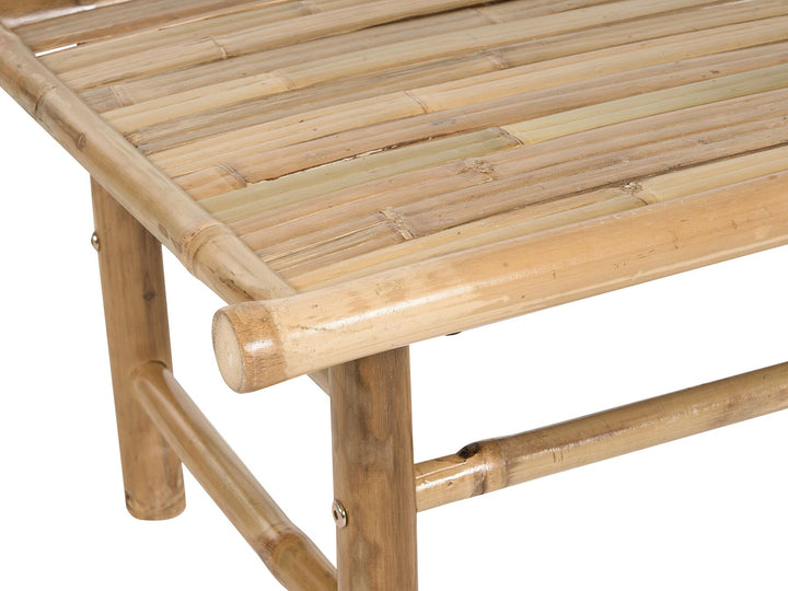 Todi Garden Coffee Table Bamboo Wood Brown
