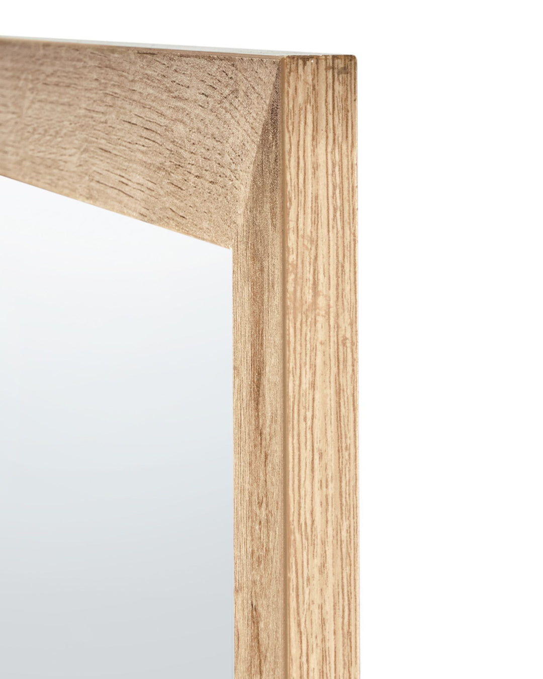 Rosell Wall Mirror Engineered Wood Light Brown