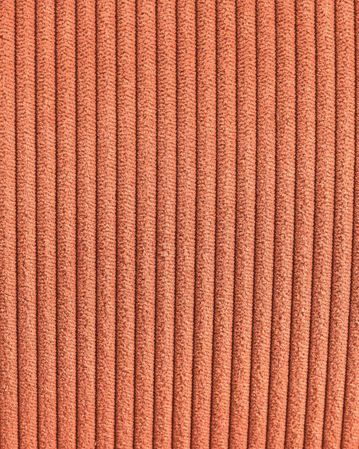 Armchair Corduroy Orange Bernell