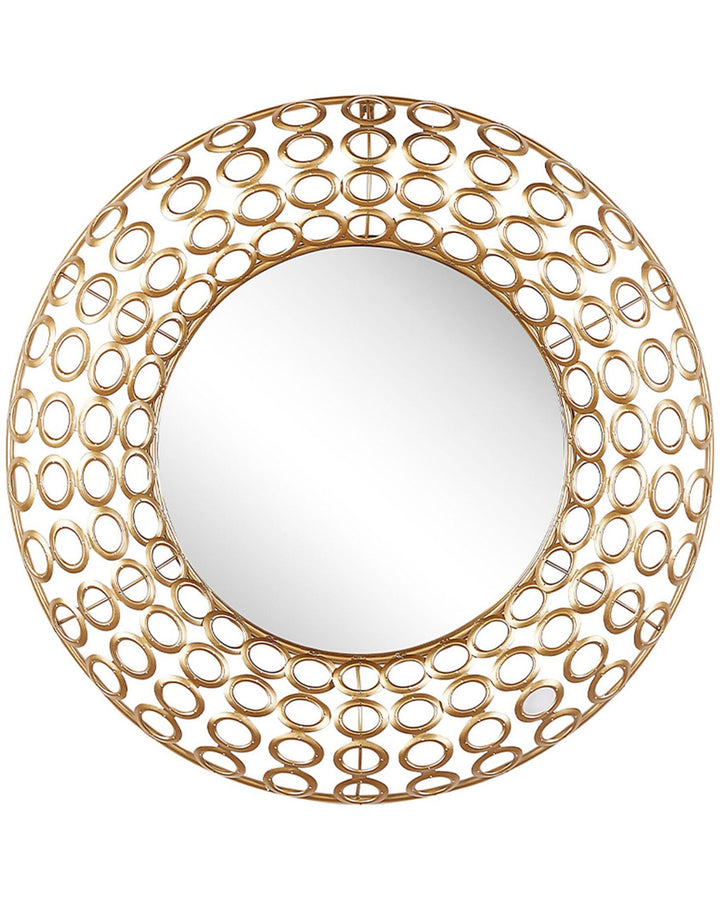 Bourdon Wall Mirror Metal Gold