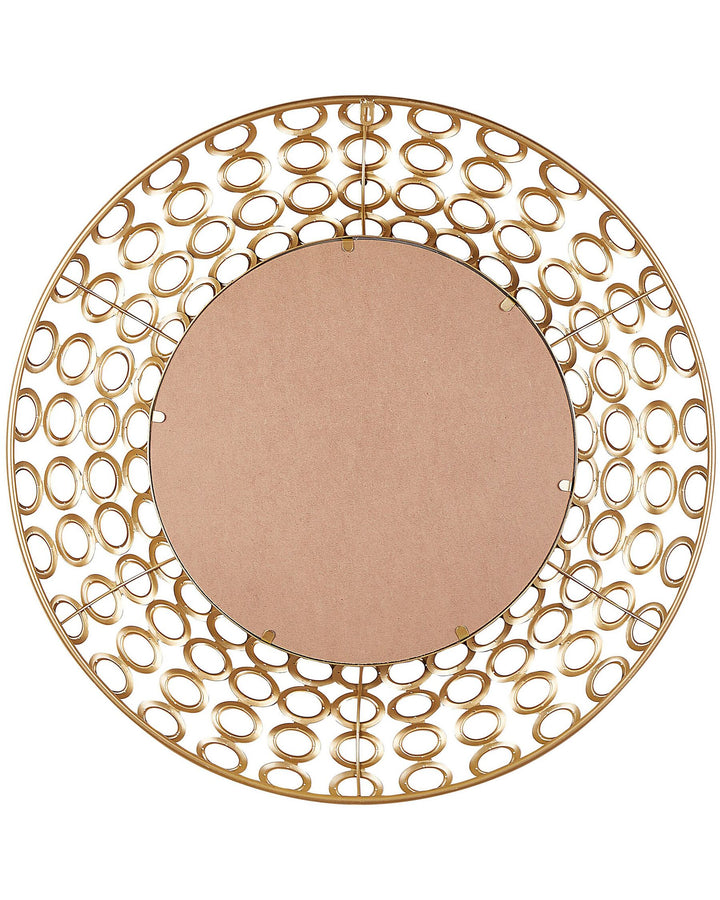Bourdon Wall Mirror Metal Gold