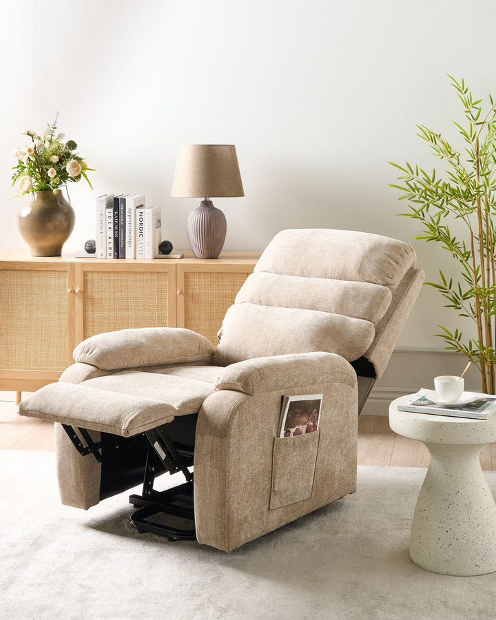 Rise Armchair Fabric Beige