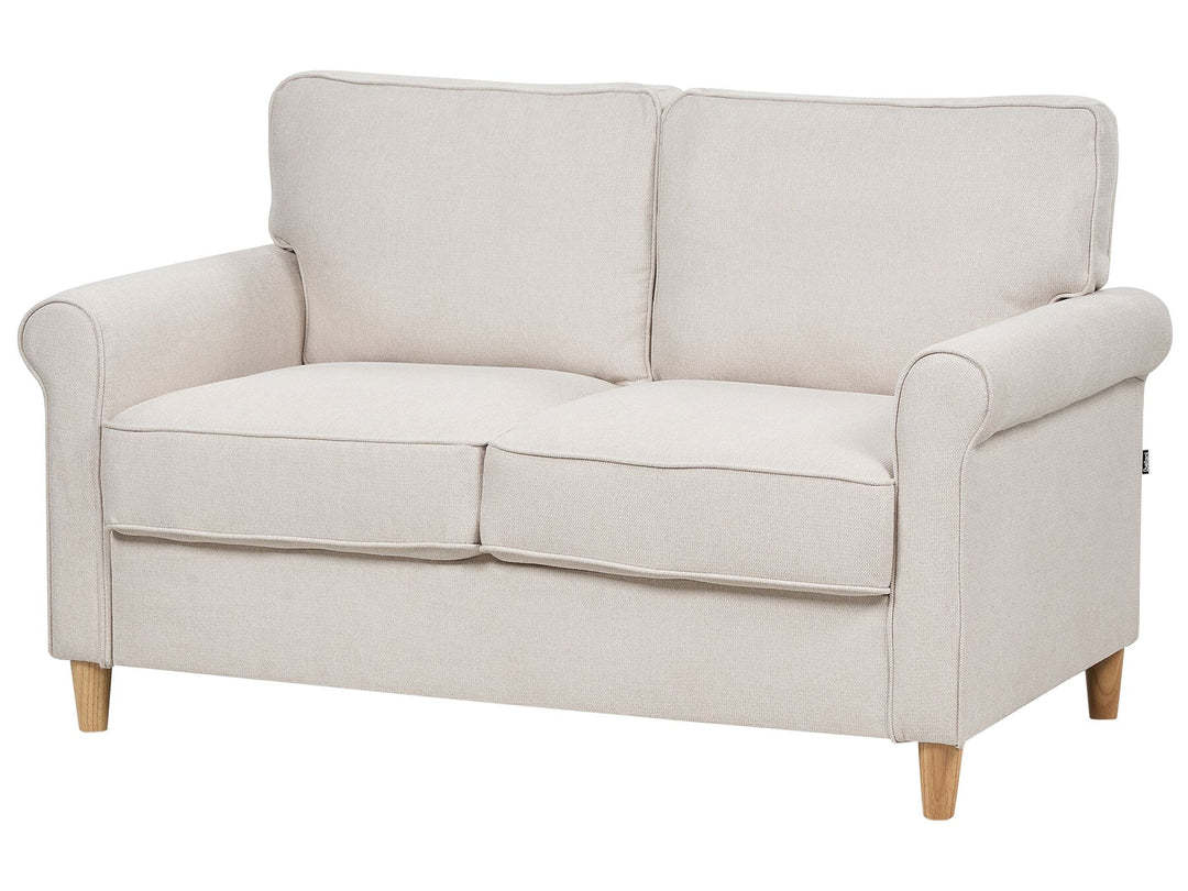 Ronneby 2 Seater Fabric Sofa Light Beige