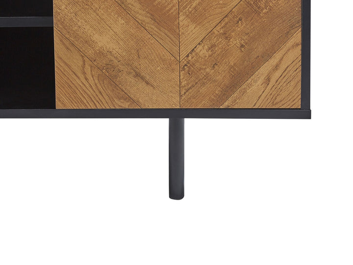 TV Stand Brown/ Black Bamard