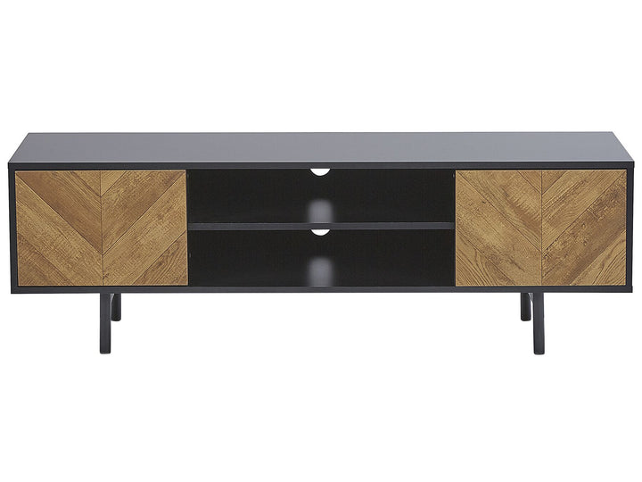 TV Stand Brown/ Black Bamard