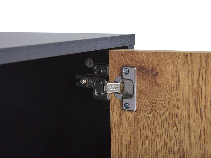 TV Stand Brown/ Black Bamard