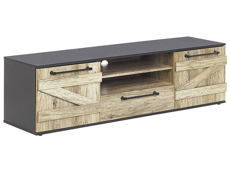 TV Stand Brown/ Black SALTER