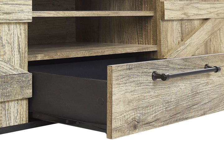 TV Stand Brown/ Black Rozier
