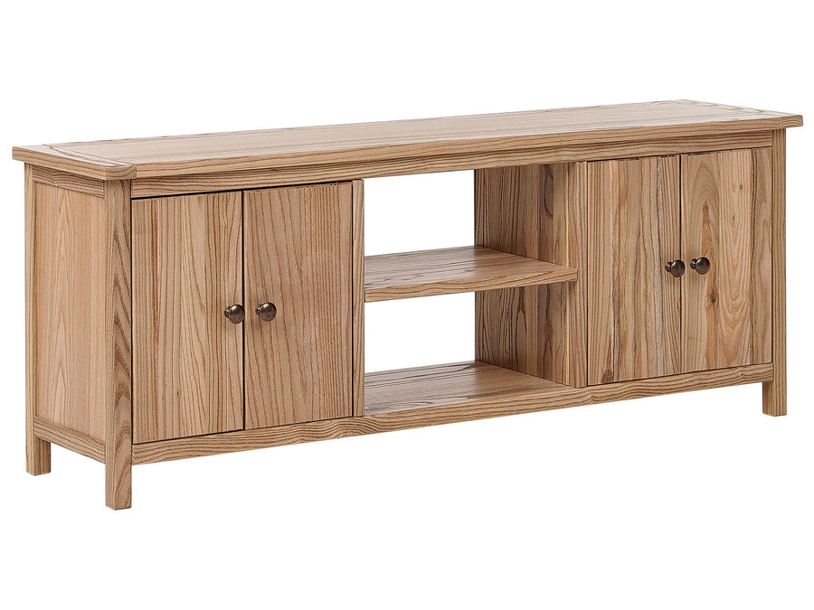 TV Stand Wood Brown SALTON