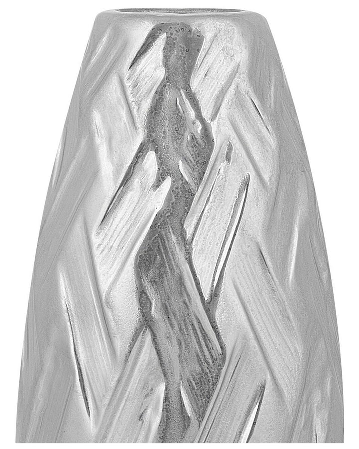Arpad Decorative Vase Stoneware 33 cm Silver