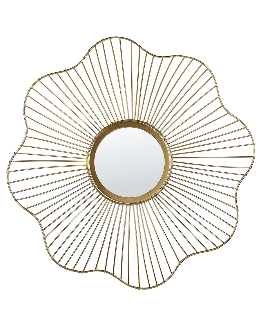 Sens Wall Mirror Metal Gold