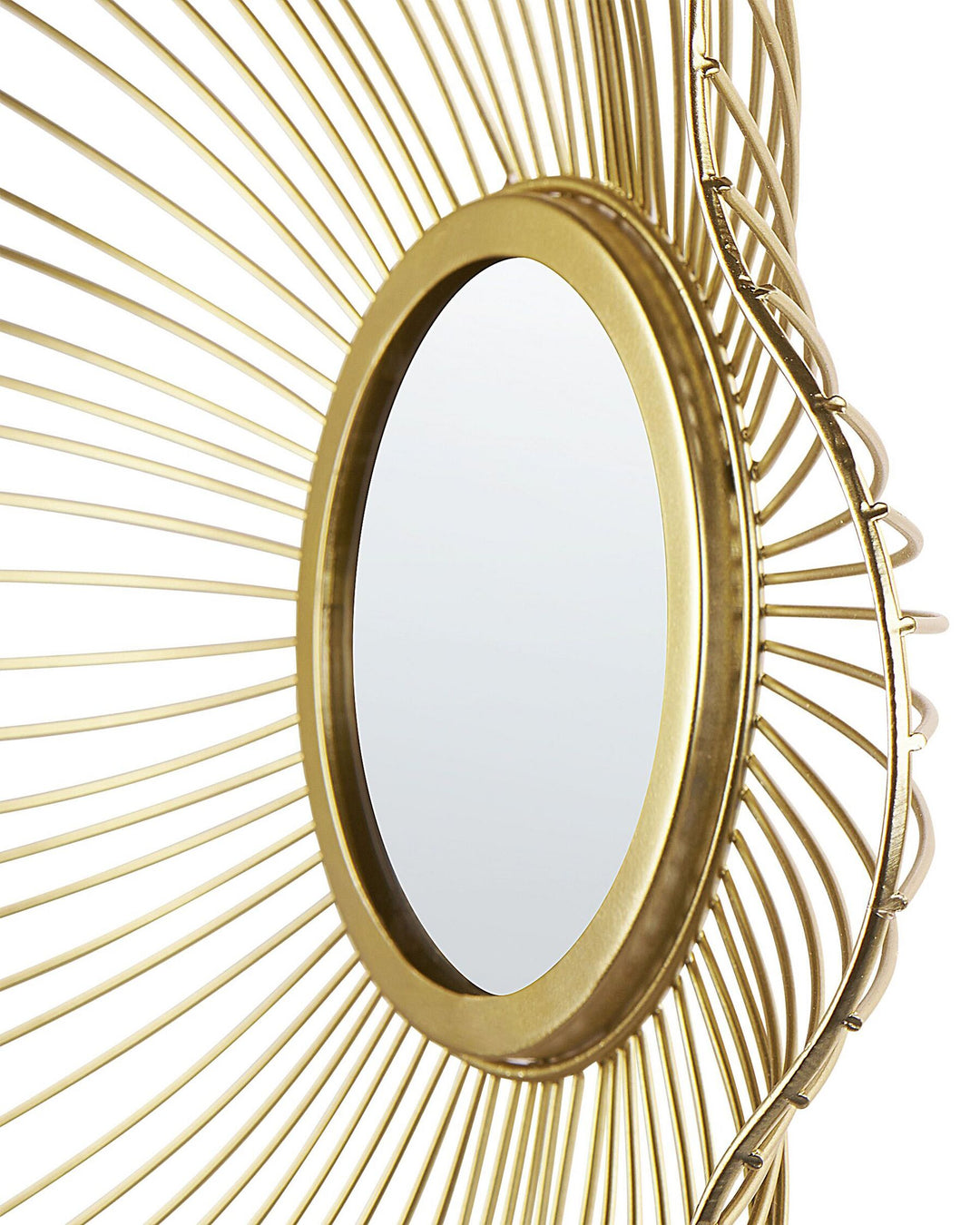 Sens Wall Mirror Metal Gold