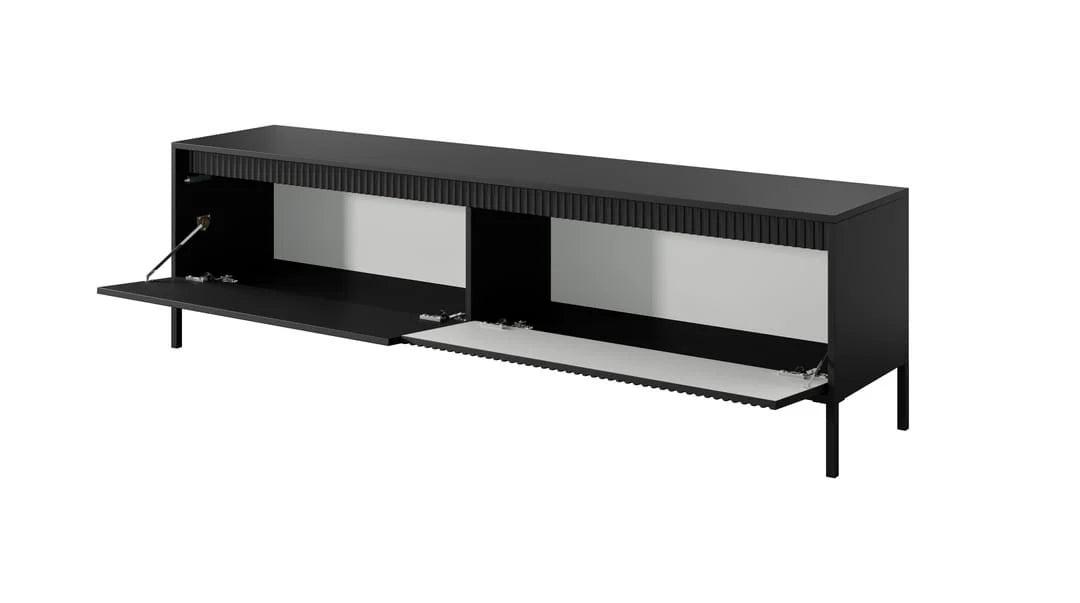 Senne TV Cabinet 187cm Black