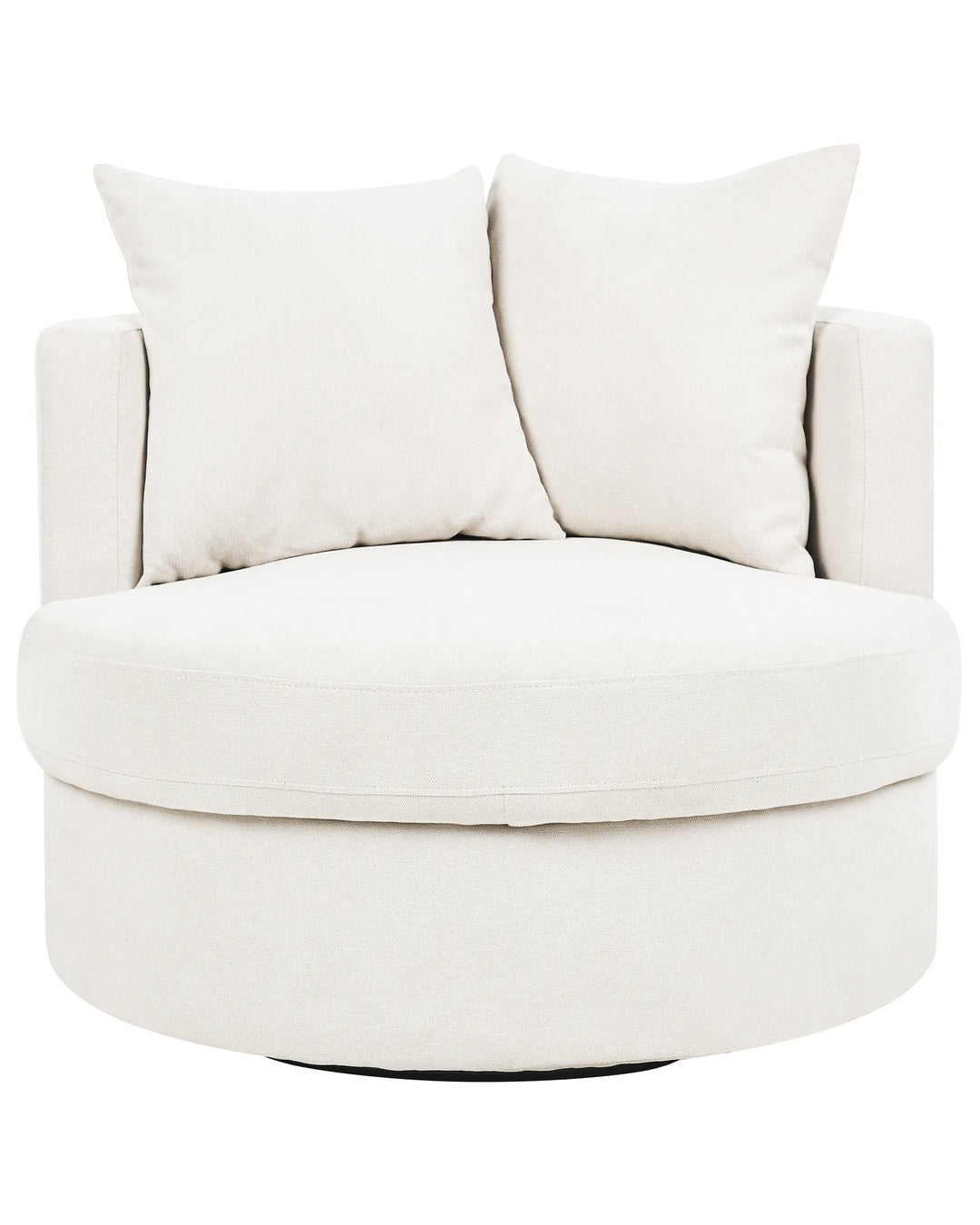 Dalby Swivel Armchair Fabric Light Beige