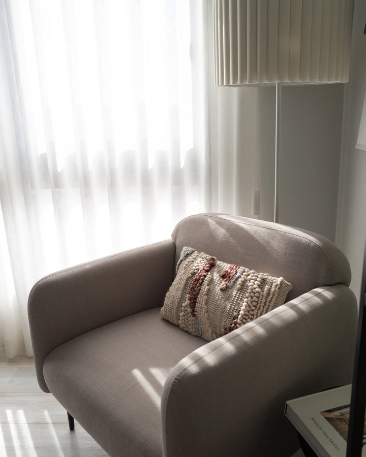 Makela Armchair Boucle Off-White